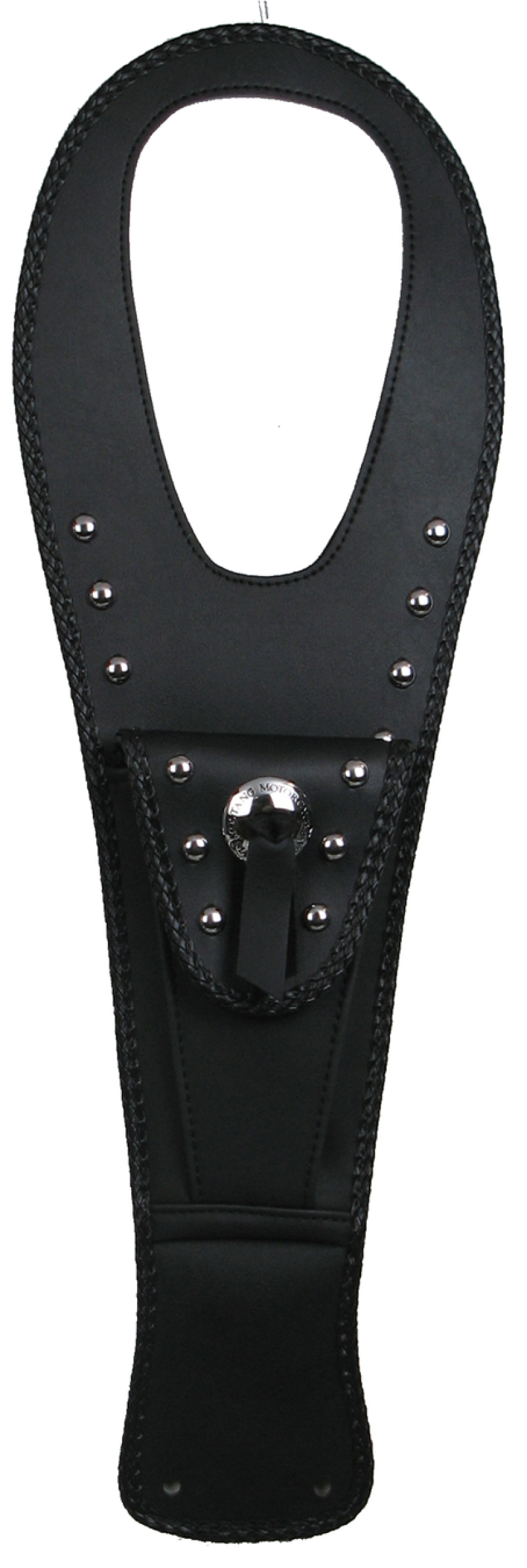 Mustang Motorcycle 93307 - Mustang Kawasaki VN900 Cruiser Tank Bib w/Studs - Black Mustang Motorcycle 93307 - Mustang Kawasaki VN900 Cruiser Tank Bib w/Studs - Black