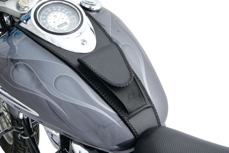 Mustang Motorcycle 93304 - Mustang 99-21 Yamaha V-Star 1100 Custom Cruiser Tank Bib - Black