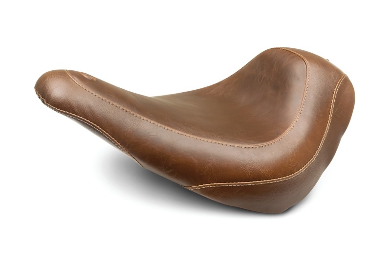Mustang Motorcycle 83038 - Mustang 18-21 Harley Low Rider, Sport Glide Wide Tripper Solo Seat - Brown