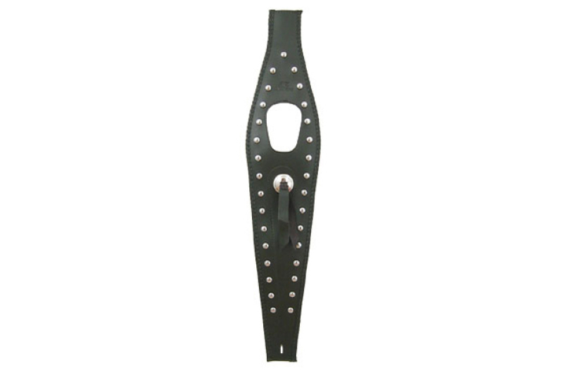 Mustang Motorcycle 93106 - Mustang 87-04 Suzuki VS1400 Intruder,05-08 Boulevard Tank Bib w/Studs - Black