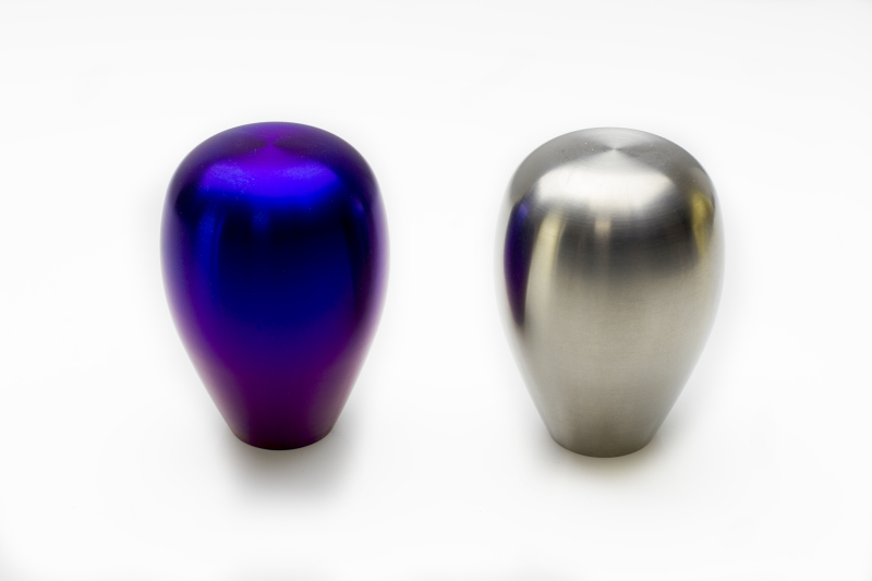MXP MXTBSKB - Burned Titanium Tear Drop Shift Knob w/Insert