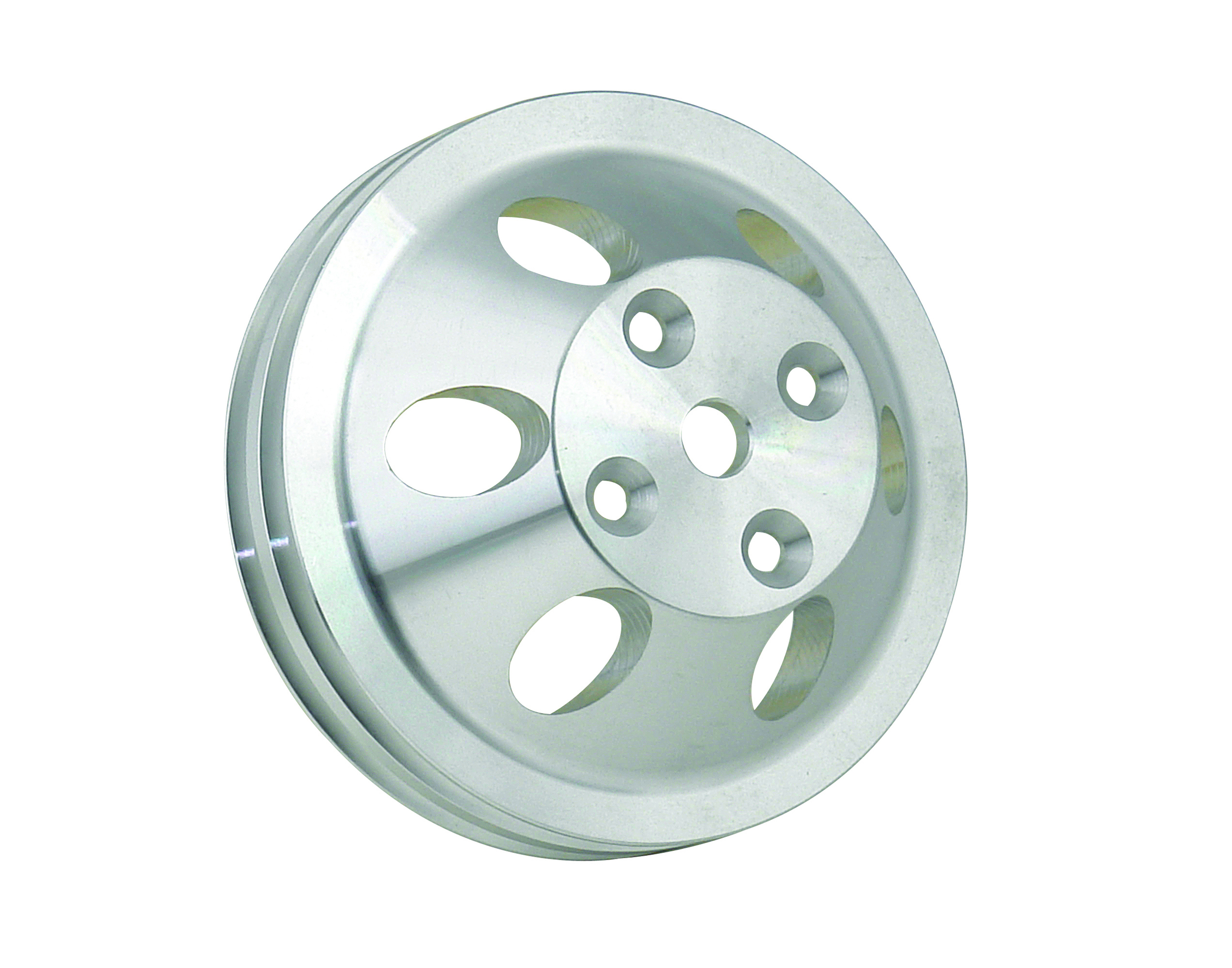 Mr. Gasket 5315 - Billet Style Aluminum Water Pump Pulley Mr. Gasket 5315 - Billet Style Aluminum Water Pump Pulley