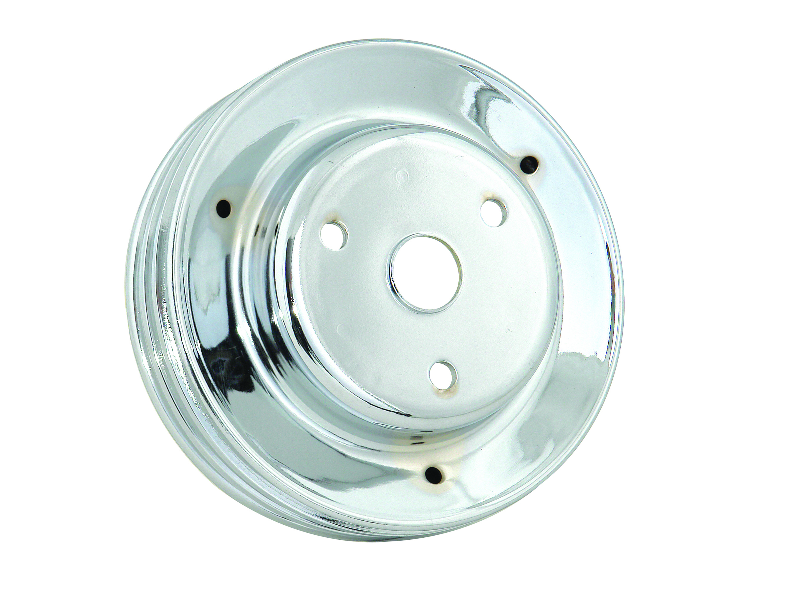 Mr. Gasket 4978 - Chrome Plated Steel Crankshaft Pulley Mr. Gasket 4978 - Chrome Plated Steel Crankshaft Pulley
