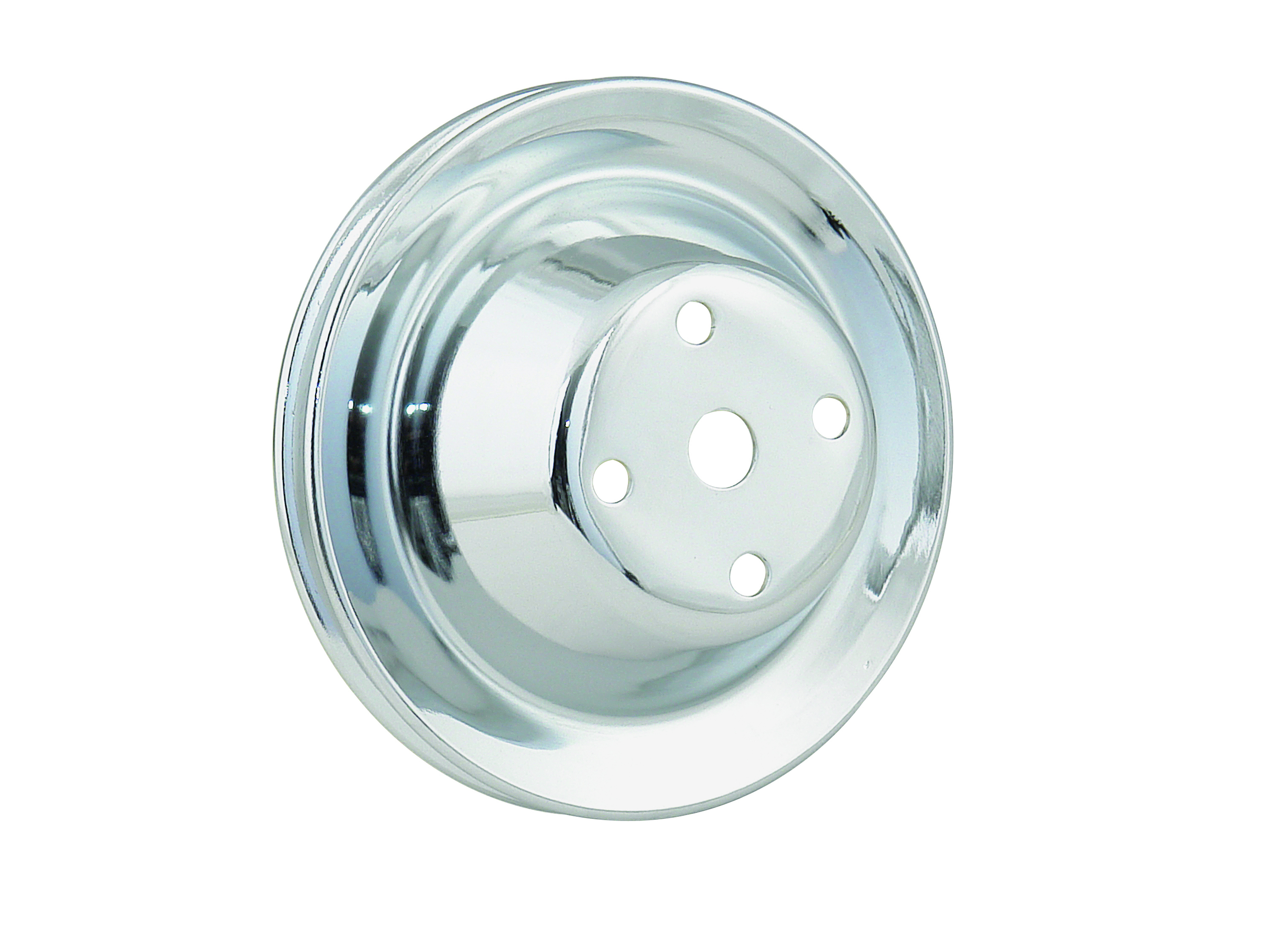 Mr. Gasket 4974 - Chrome Plated Steel Water Pump Pulley Mr. Gasket 4974 - Chrome Plated Steel Water Pump Pulley
