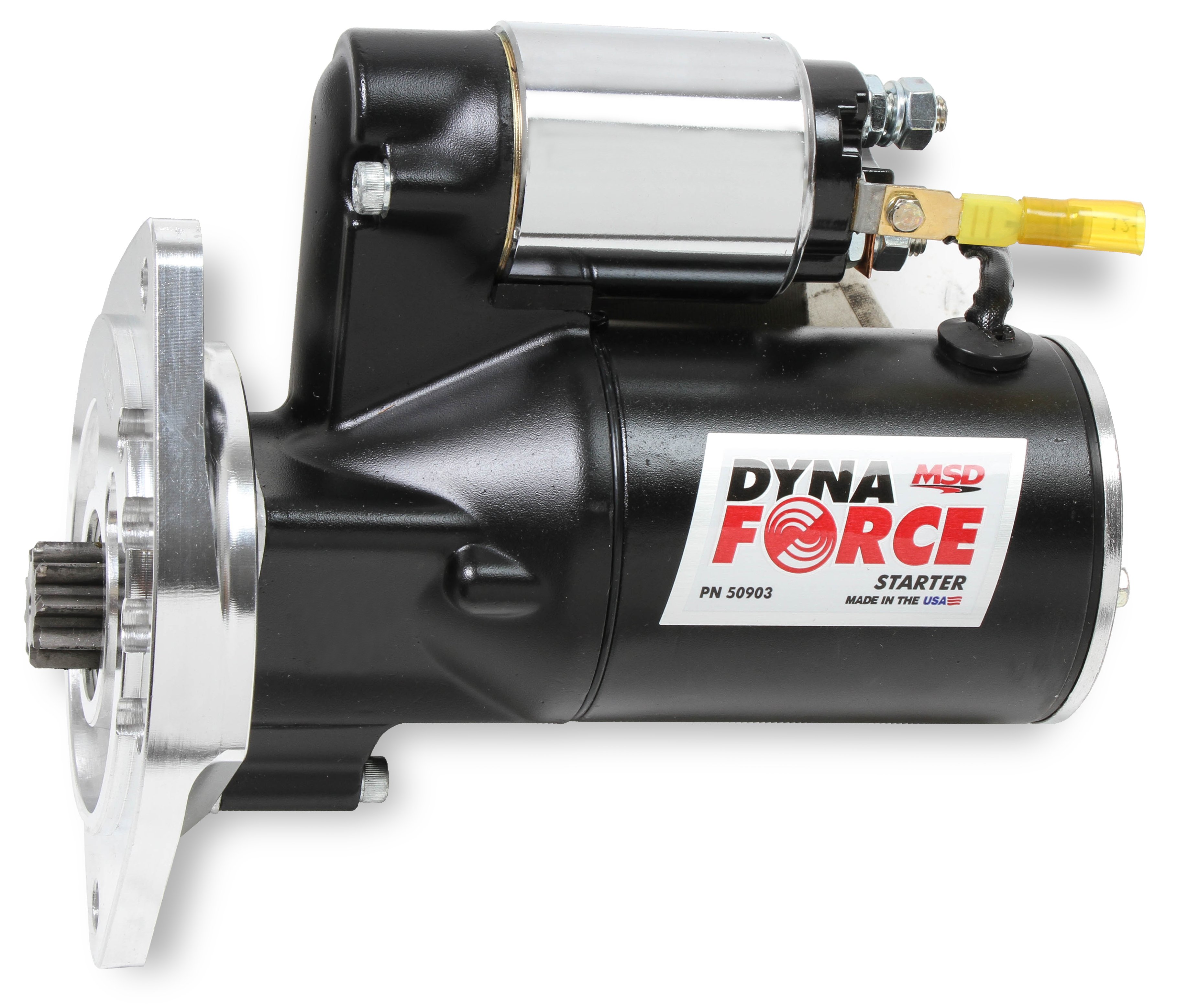 MSD 50903 - DynaForce Starter - High Torque - Black - 3/4" Depth Ring Gear