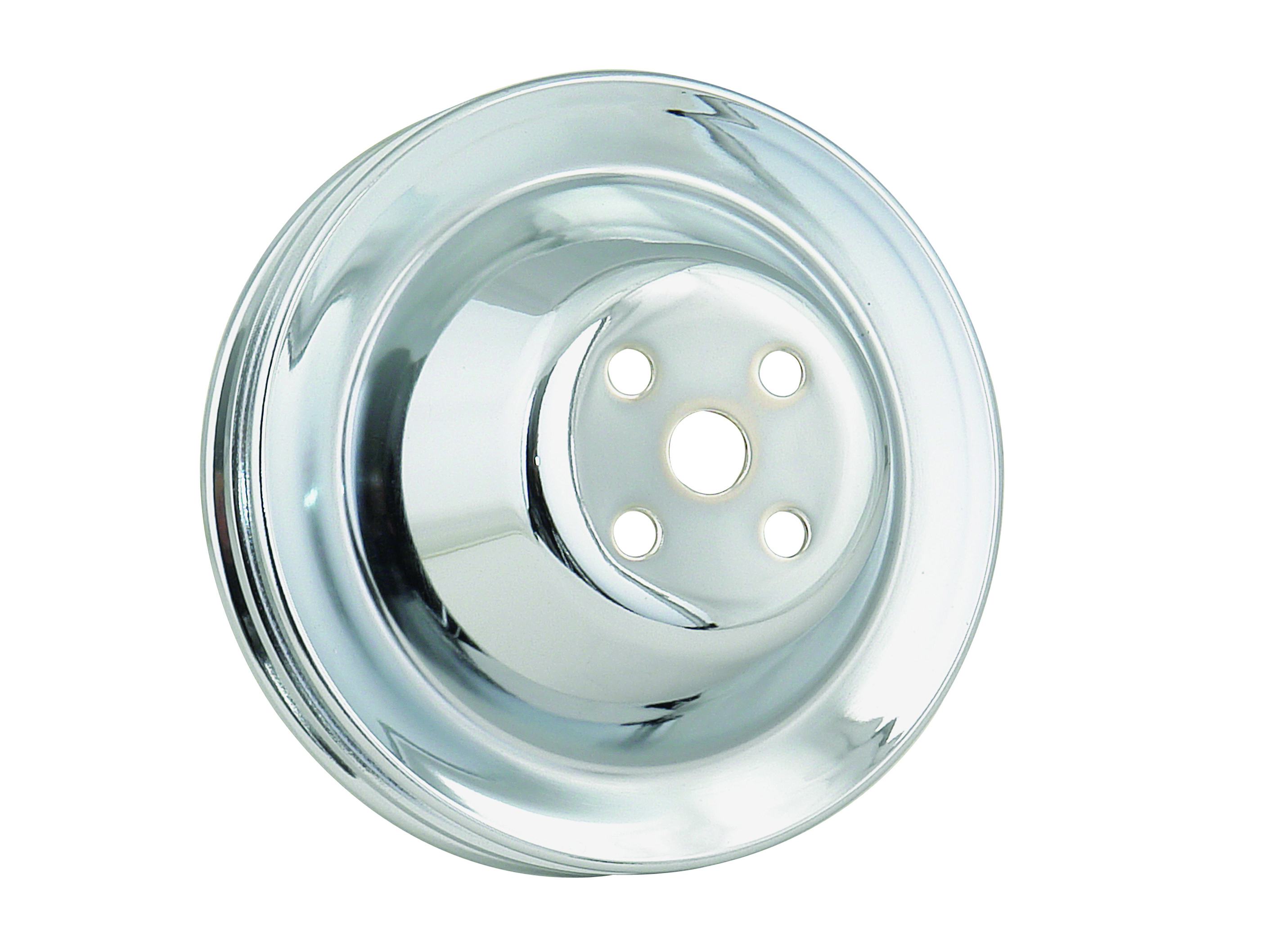 Mr. Gasket 4971 - Chrome Plated Steel Water Pump Pulley