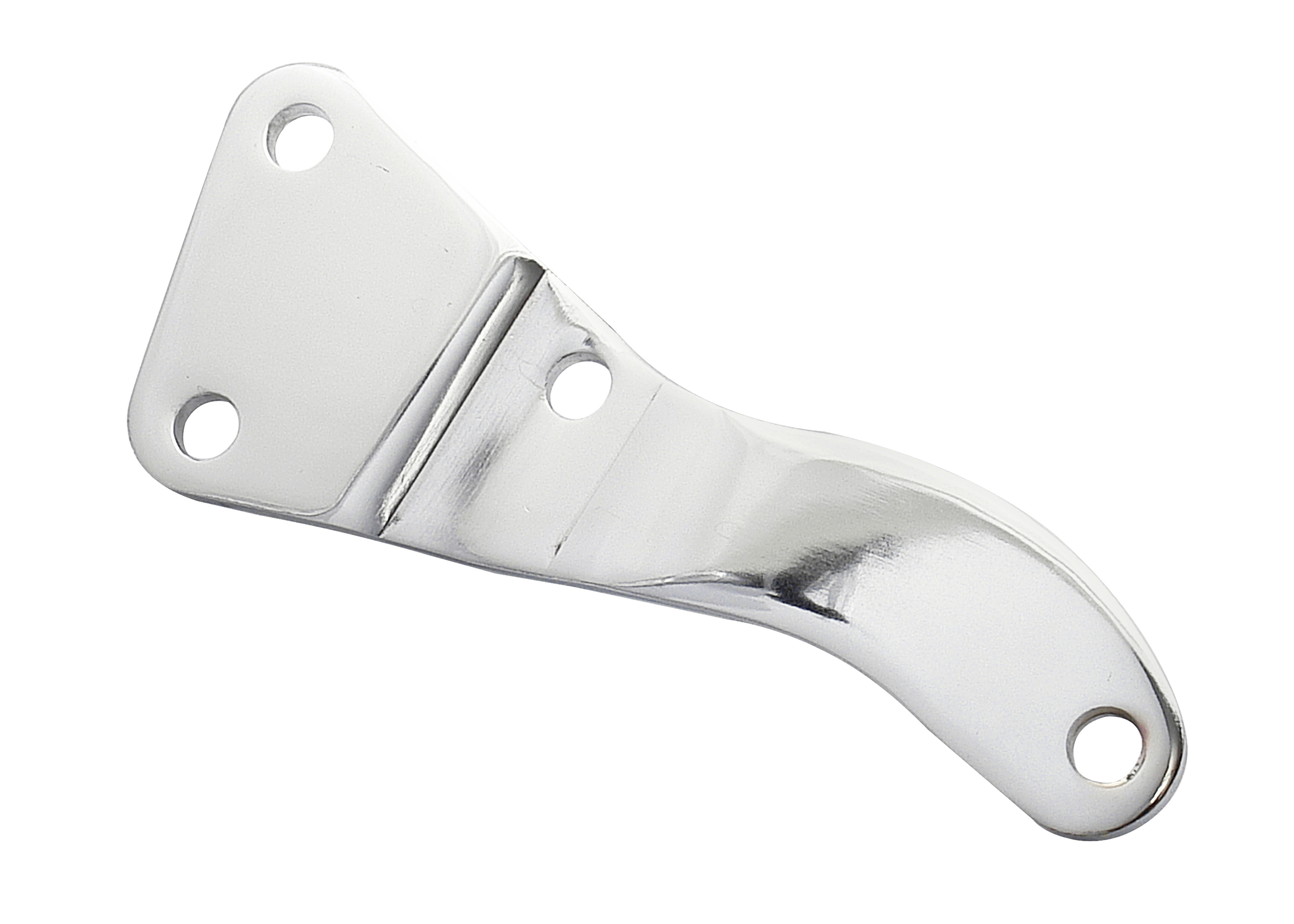 Mr. Gasket 4955 - Alternator Bracket - Lower - Chrome