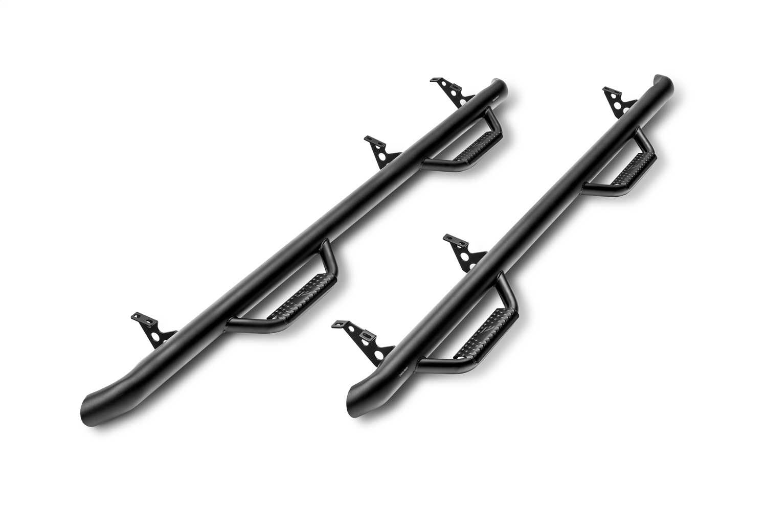 N-Fab C1971QC-TX - Nerf Step 19-20 Chevy/GMC 1500 Double Cab - Cab Length - Tex. Black