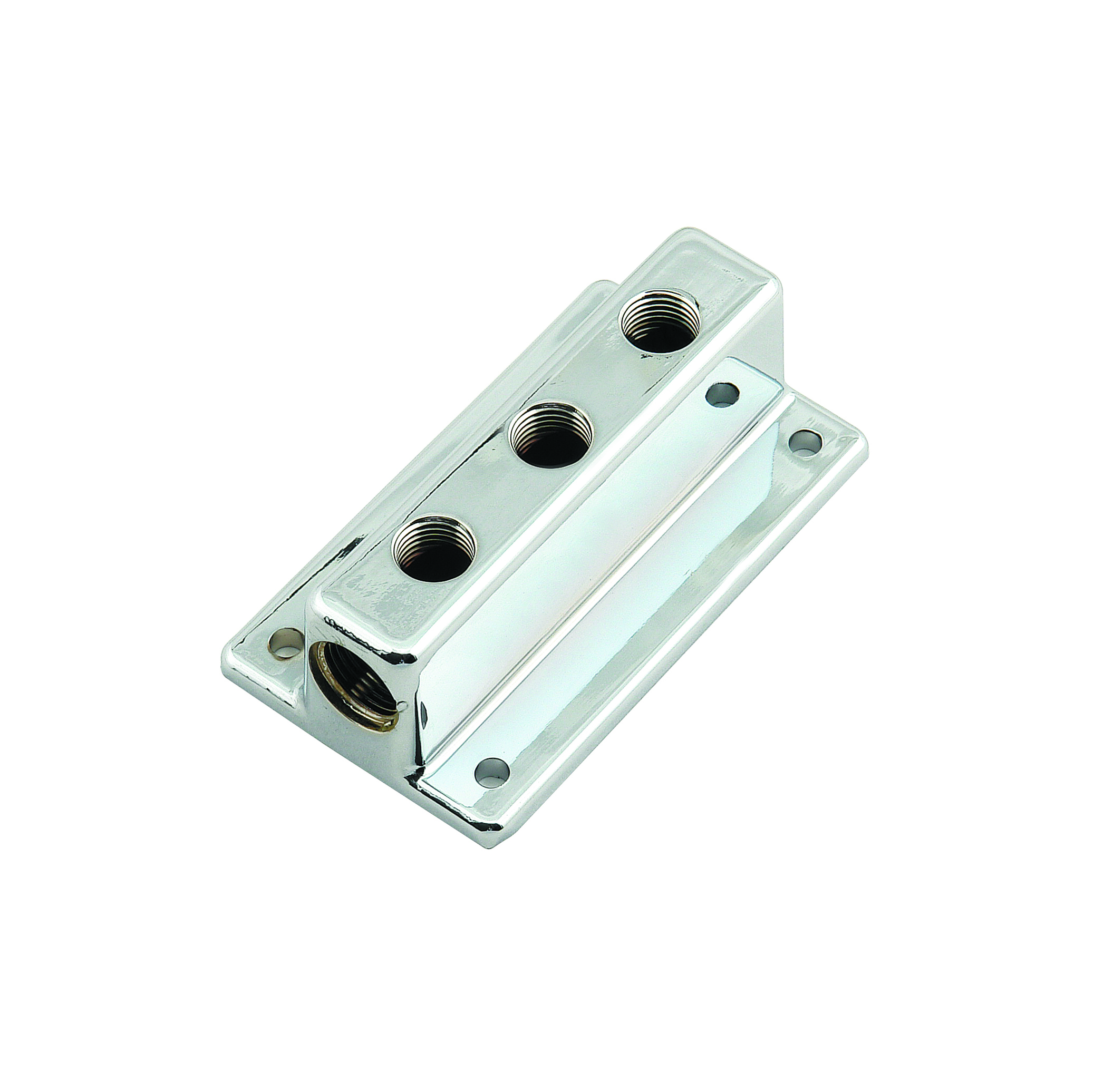 Mr. Gasket 6151MRG - Tee Style Fuel Block with 3 Outlets Mr. Gasket 6151MRG - Tee Style Fuel Block with 3 Outlets