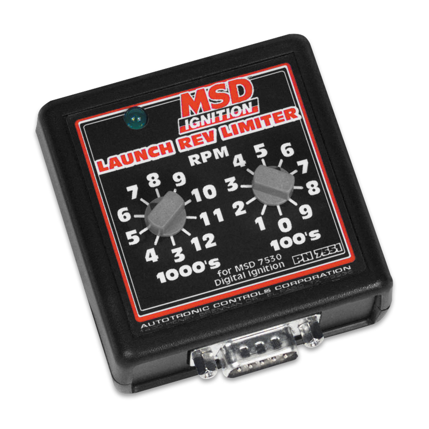 MSD 7551 - Manual RPM Launch Control