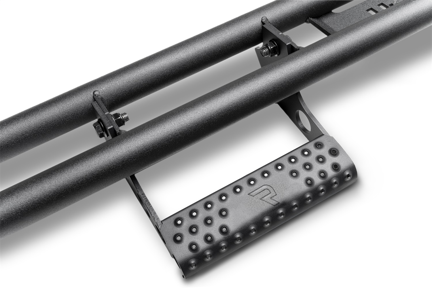 N-Fab J182RKRS2 - RKR Step System 07-17 Jeep Wrangler JK 2 Door All - Tex. Black - 1.75in