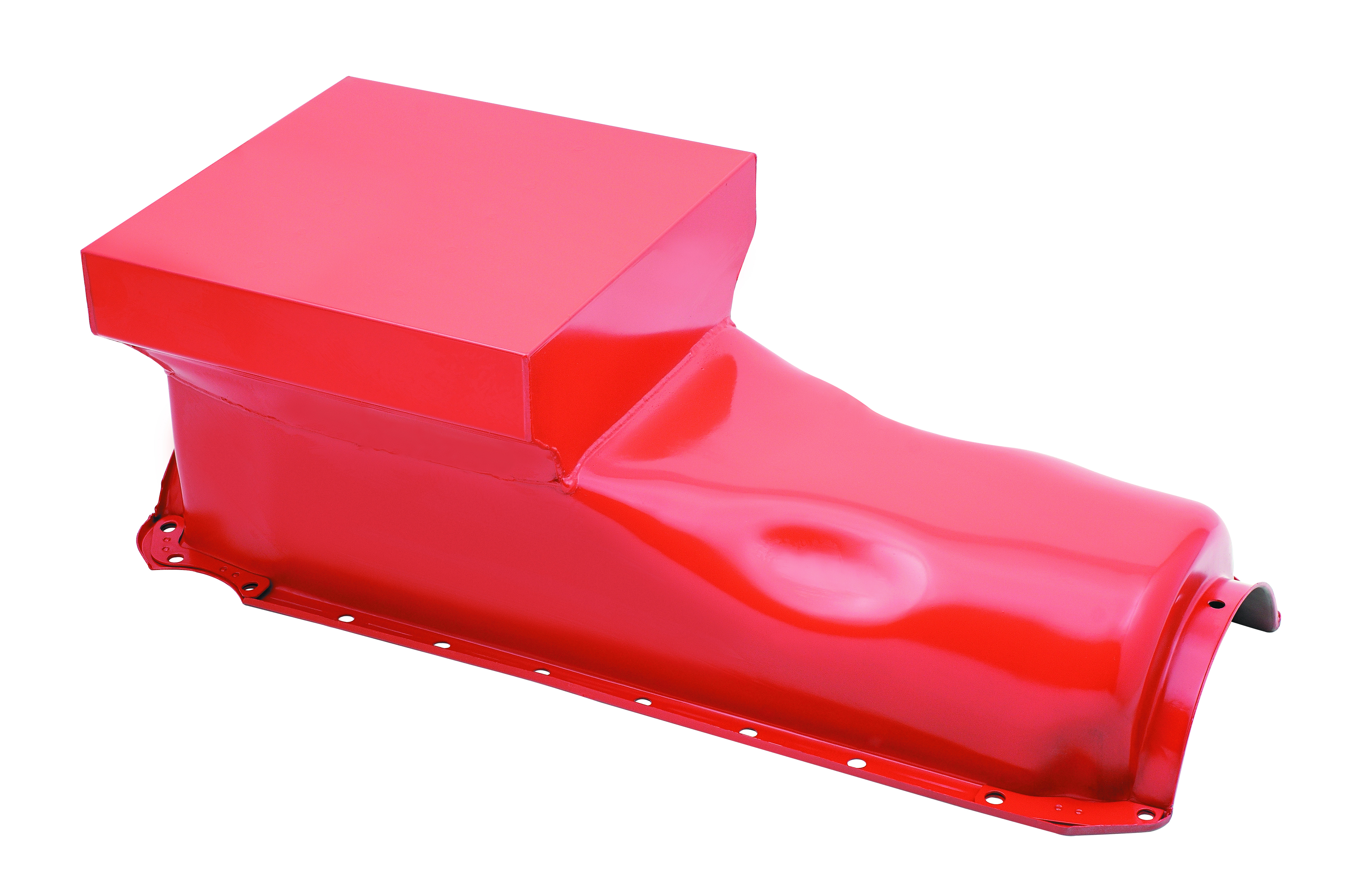 Mr. Gasket 7606G - Low Profile Oil Pan - Orange Mr. Gasket 7606G - Low Profile Oil Pan - Orange