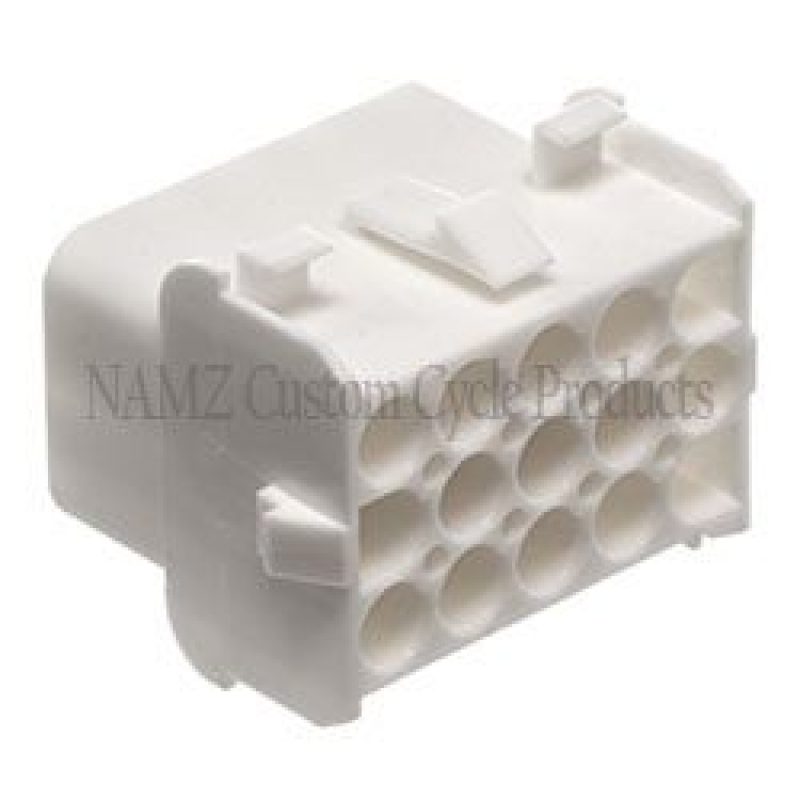 NAMZ NA-350784-1 - AMP Mate-N-Lock 15-Position Male Wire Cap Connector w/Wire Seal
