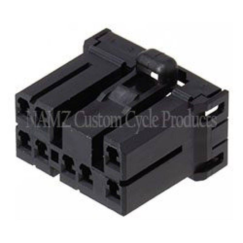 NAMZ NA-173850-2 - AMP Multilock 8-Position Female Wire Plug Housing (HD 73158-96BK)