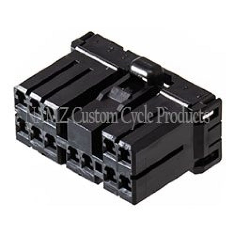 NAMZ NA-173851-2 - AMP Multilock 12-Position Female Wire Plug Housing (HD 73164-96BK)
