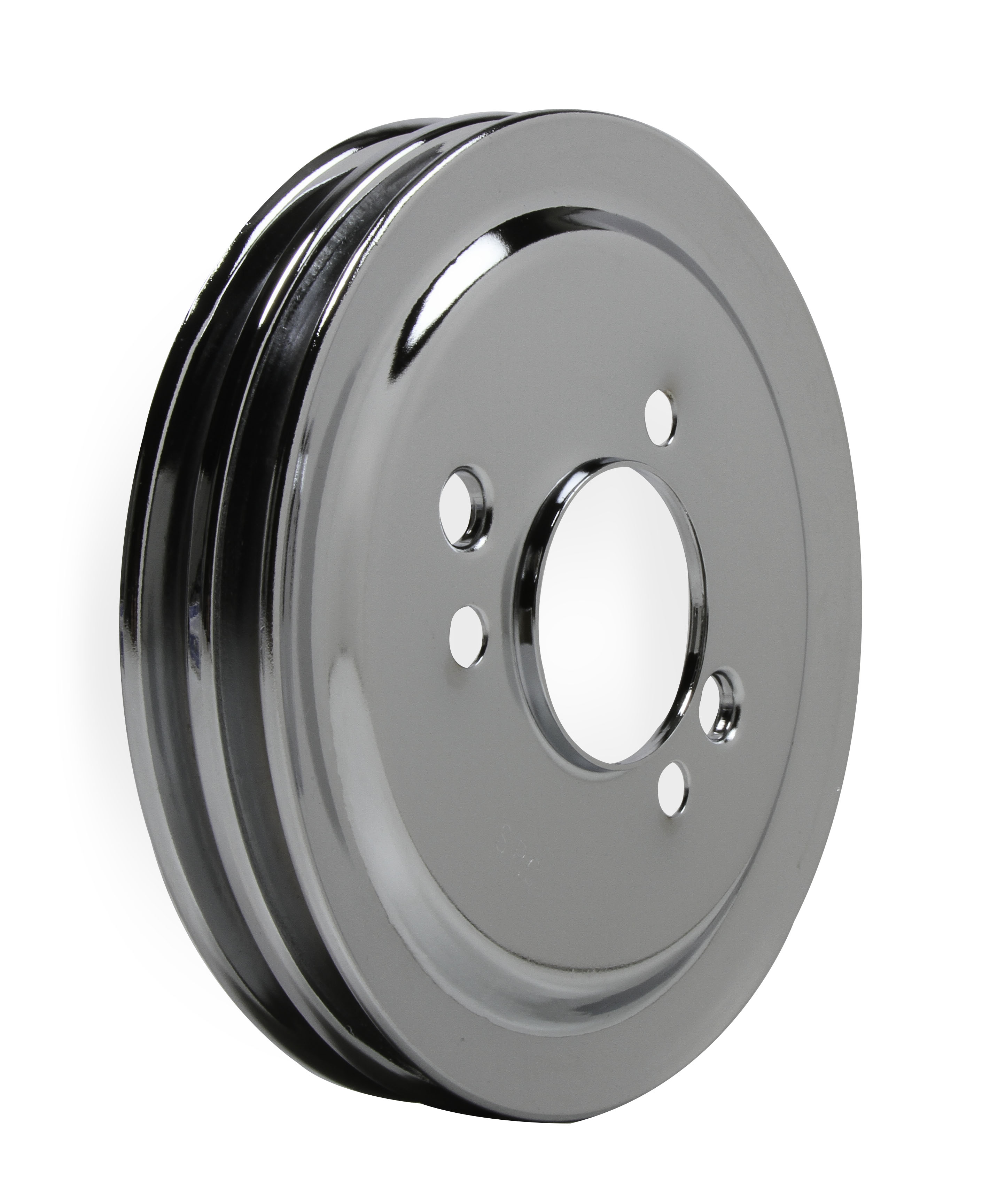 Mr. Gasket 8824MRG - Chrome Plated Steel Crankshaft Pulley