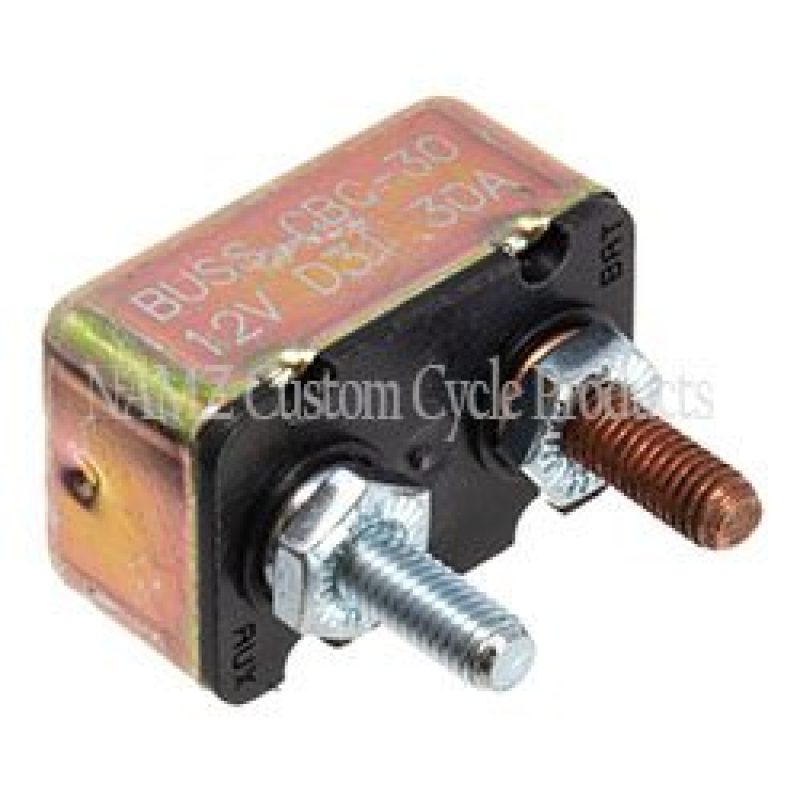 NAMZ NCB-3001 - Universal 30-AMP Circuit Breaker 10/32in. Studs - Single (OEM 74599-77B)