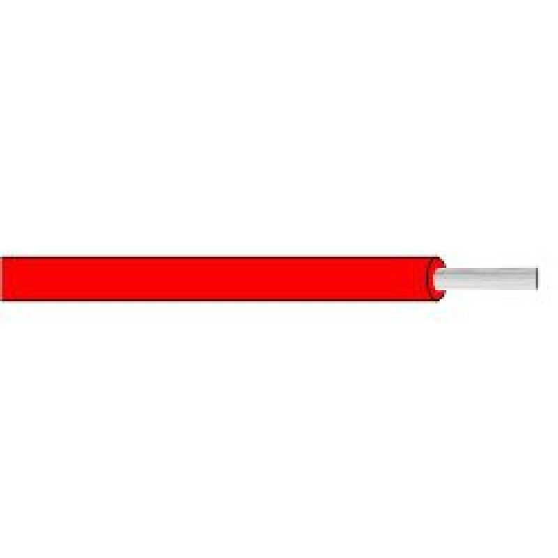 NAMZ NGWR-210 - GXL Primary Wire Bare-Copper 25ft. Spool 10g - Red