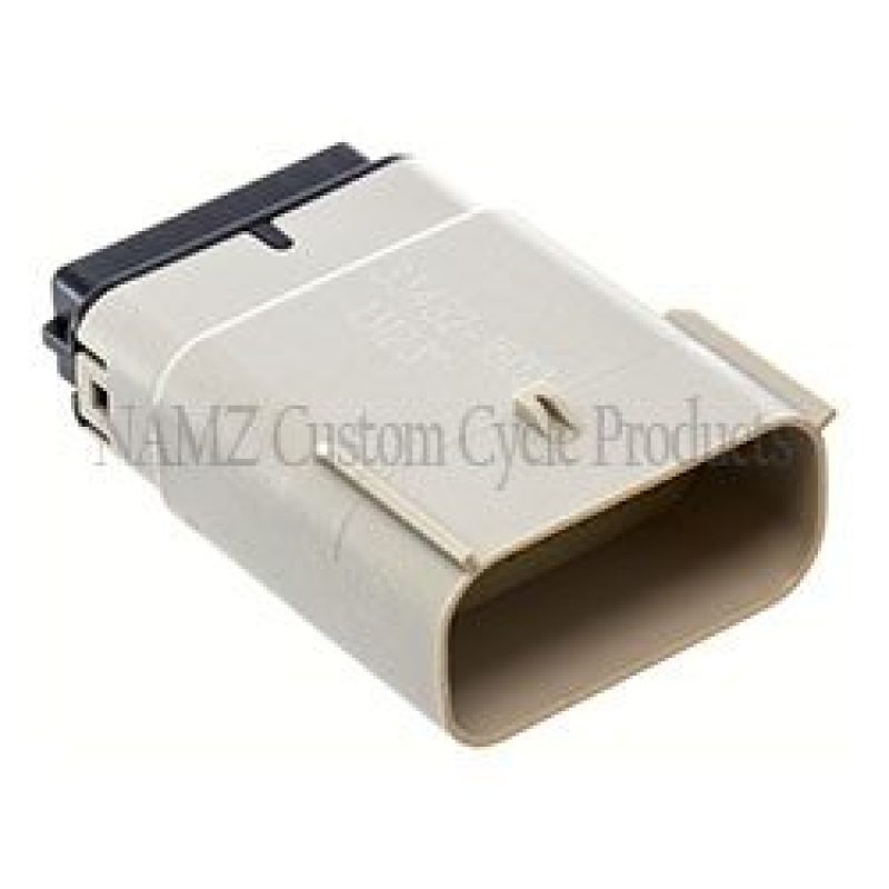 NAMZ NM-33482-1602 - 07-23 V-Twin Glide Left Handlebar Ctrl Molex MX-150 16-Pos Male Connectr - Gray (HD 72492-07GY)