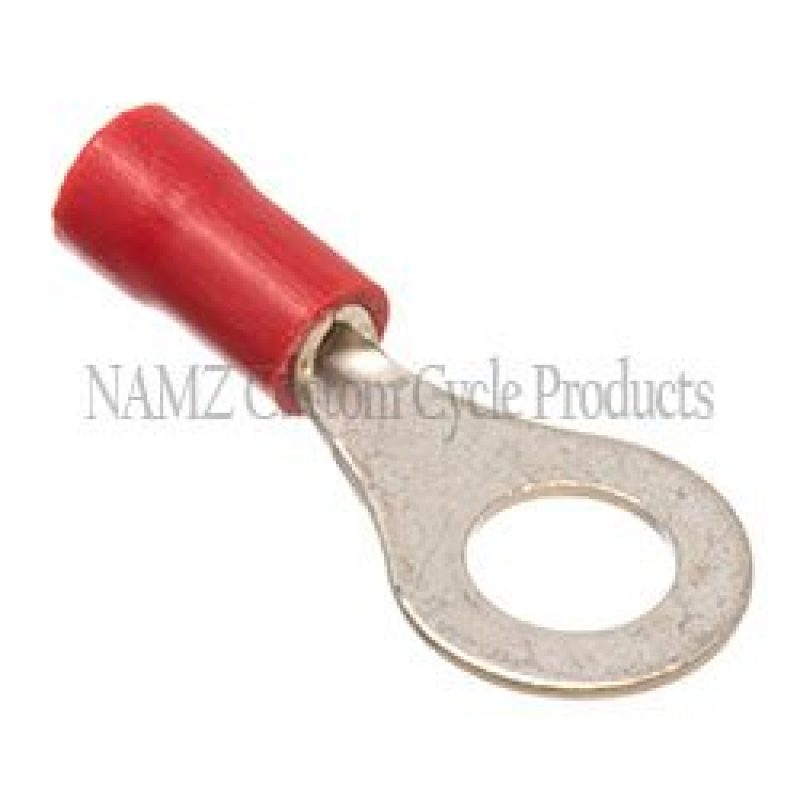 NAMZ NIS-19070-0023 - PVC Ring Terminals .25in. / 22-18g (25 Pack)