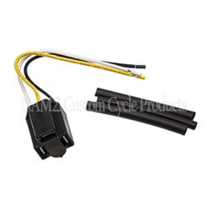 NAMZ NHS-PT - Replacement Headlamp H4 Pigtail (Models w/H4 Headlight Harness) Incl. Connector/Shrink/Termnls