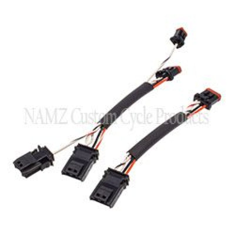 NAMZ NHCX-J15 - 2012+ V-Twin Dyna Handlebar Control Xtension Harness 15in