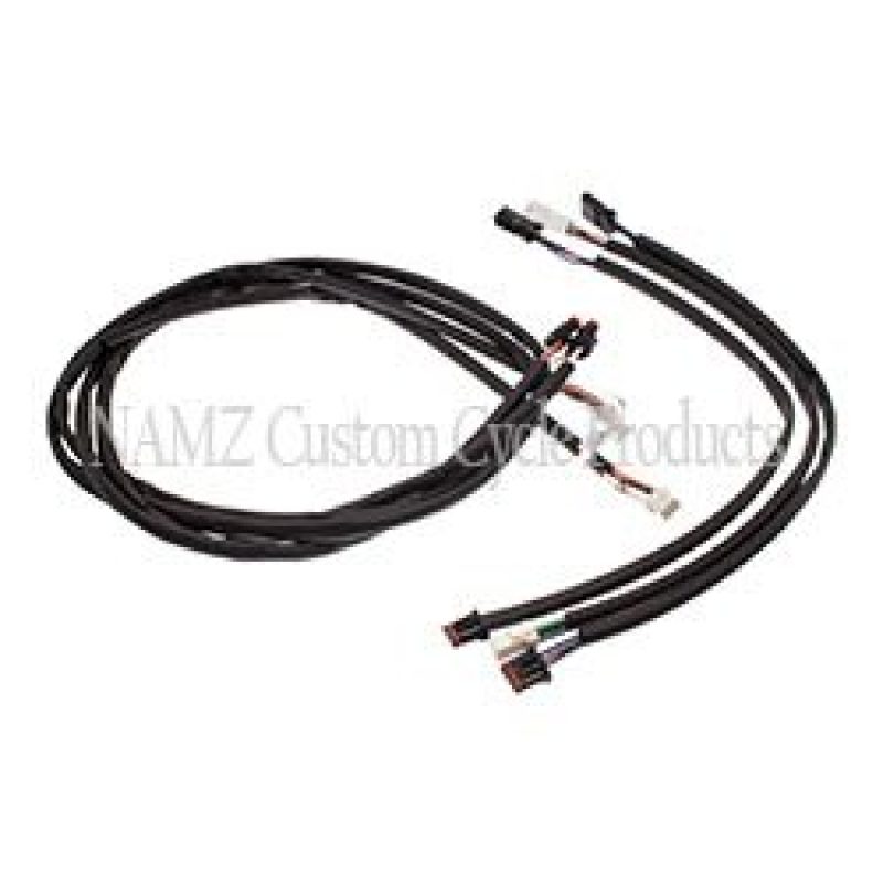 NAMZ NHCX-RK18 - 2018 V-Twin Road King Special Plug-N-Play Complete Handlebar Wiring Harness/Extension Kit