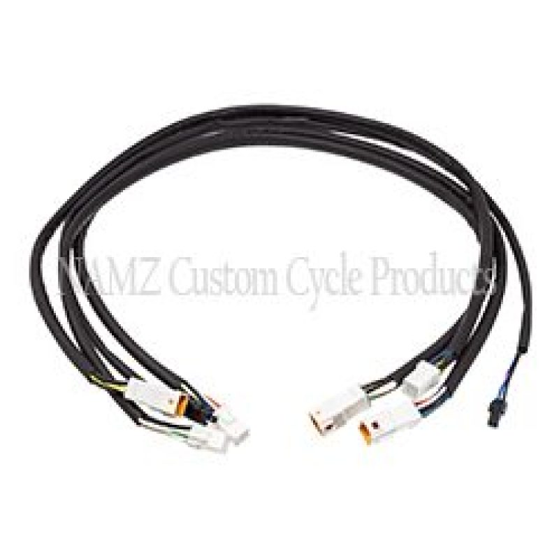 NAMZ NHCX-I24 - 14-17 Indian Chief/Springfield Plug-N-Play Complete Handlebar Control Xtension Harness 24in