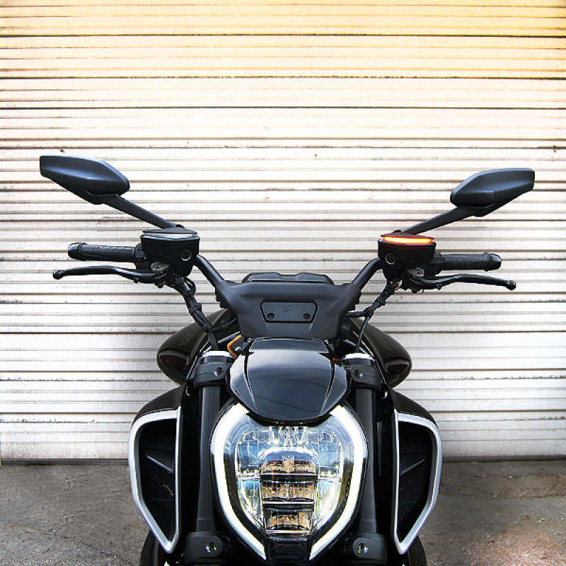 New Rage Cycles DV4-FS - 23+ Ducati Diavel V4 Front Turn Signals