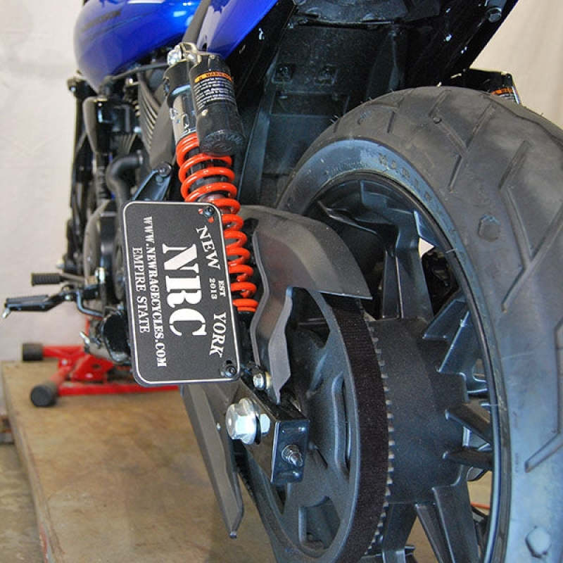New Rage Cycles SROD-SIDE - 17-20 Harley Davidson Street Rod Side Mount License Plate