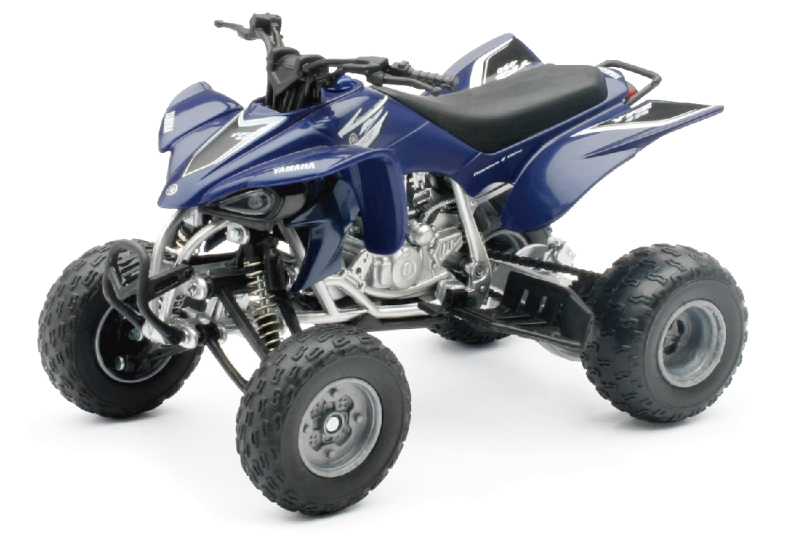 New Ray Toys 42833A - 2008 Yamaha YFZ450 ATV (Blue)/ Scale - 1:12