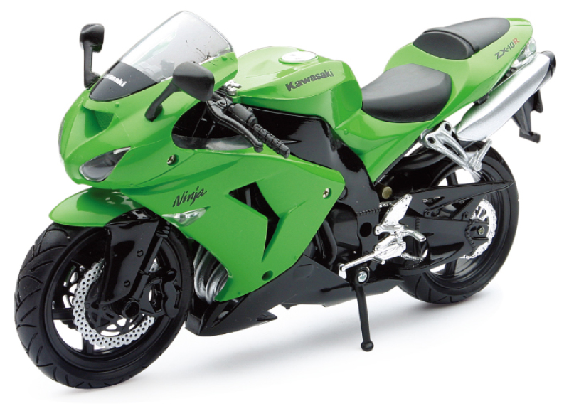 New Ray Toys 42443A - Kawasaki ZX-10R Street Bike/ Scale - 1:12