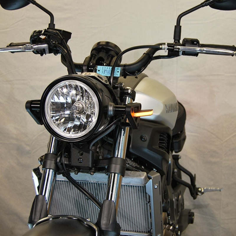 New Rage Cycles XSR700-FS-22-L - 22+ Yamaha XSR 700 Front Turn Signals w/Load EQ