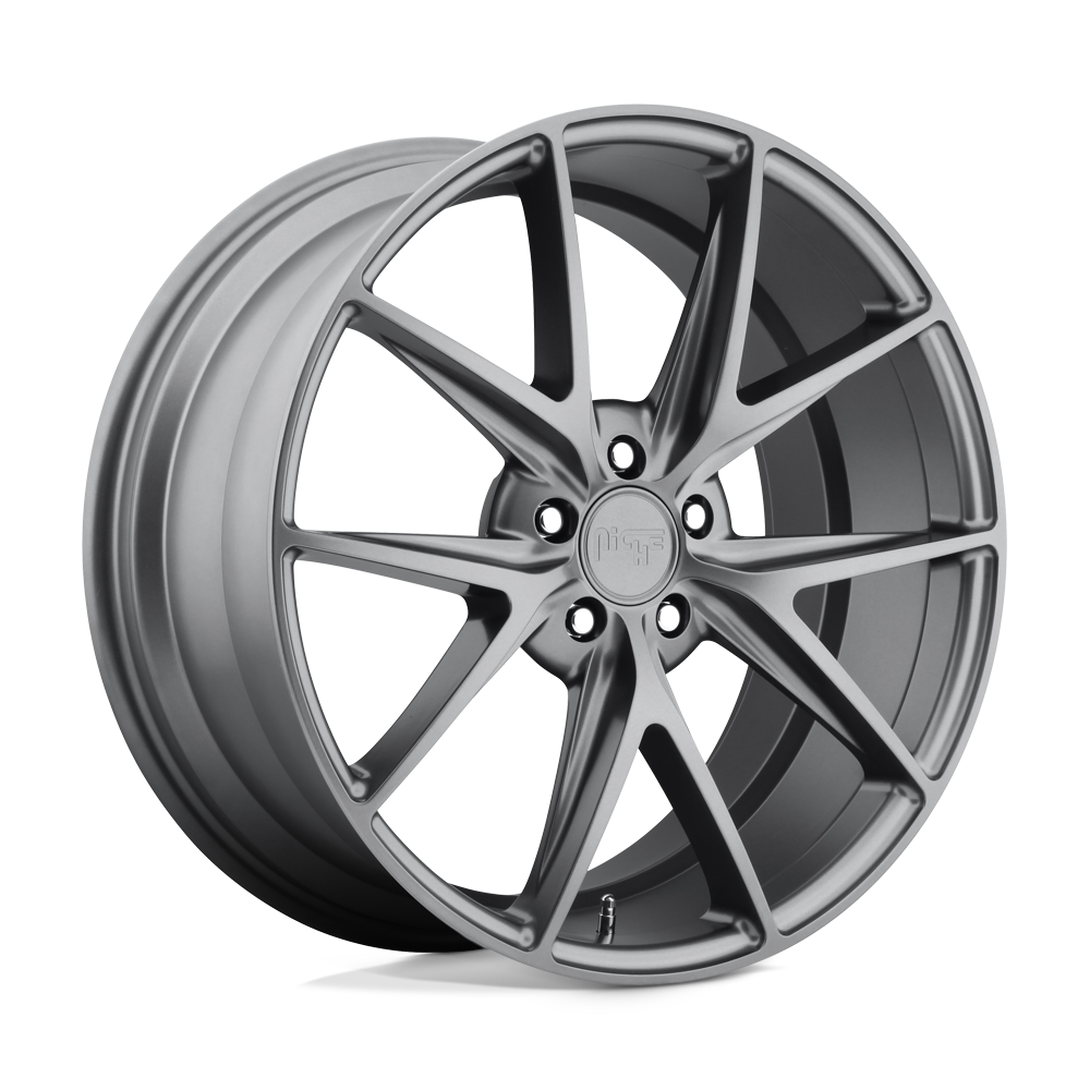 Niche M1161995F8+50 - M116 Misano 19X9.5 Matte Gun Metal