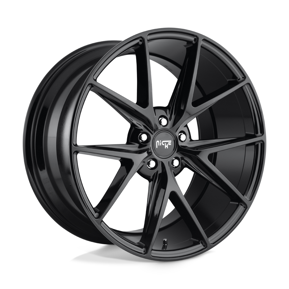 Niche M119200065+40 - M119 Misano 20X10 Gloss Black Niche M119200065+40 - M119 Misano 20X10 Gloss Black