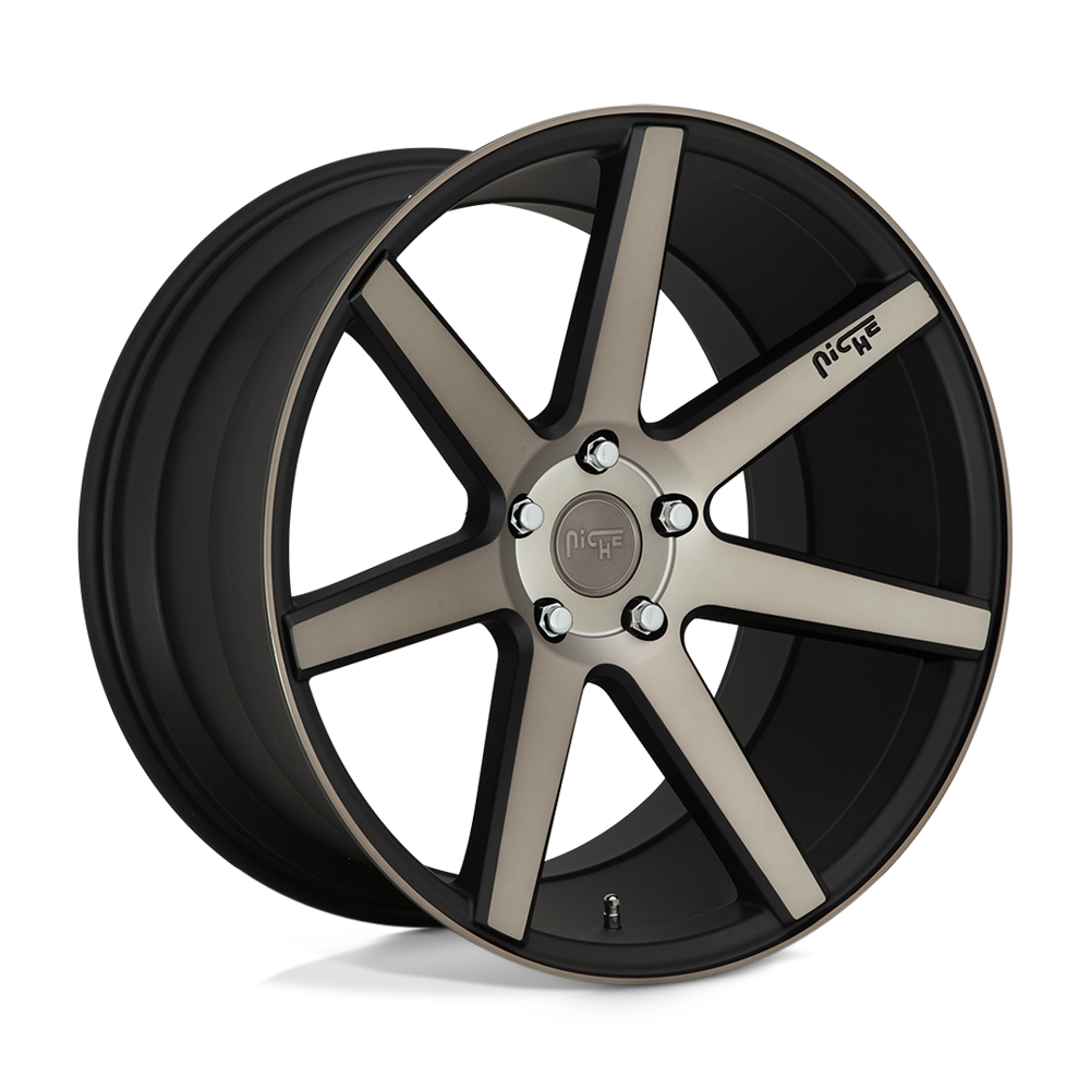 Niche M150209021+35 - M150 Verona 20X9 Matte Black Machined