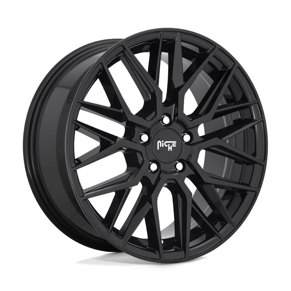 Niche M2241880F8+42 - M224 Gamma 18X8 Gloss Black