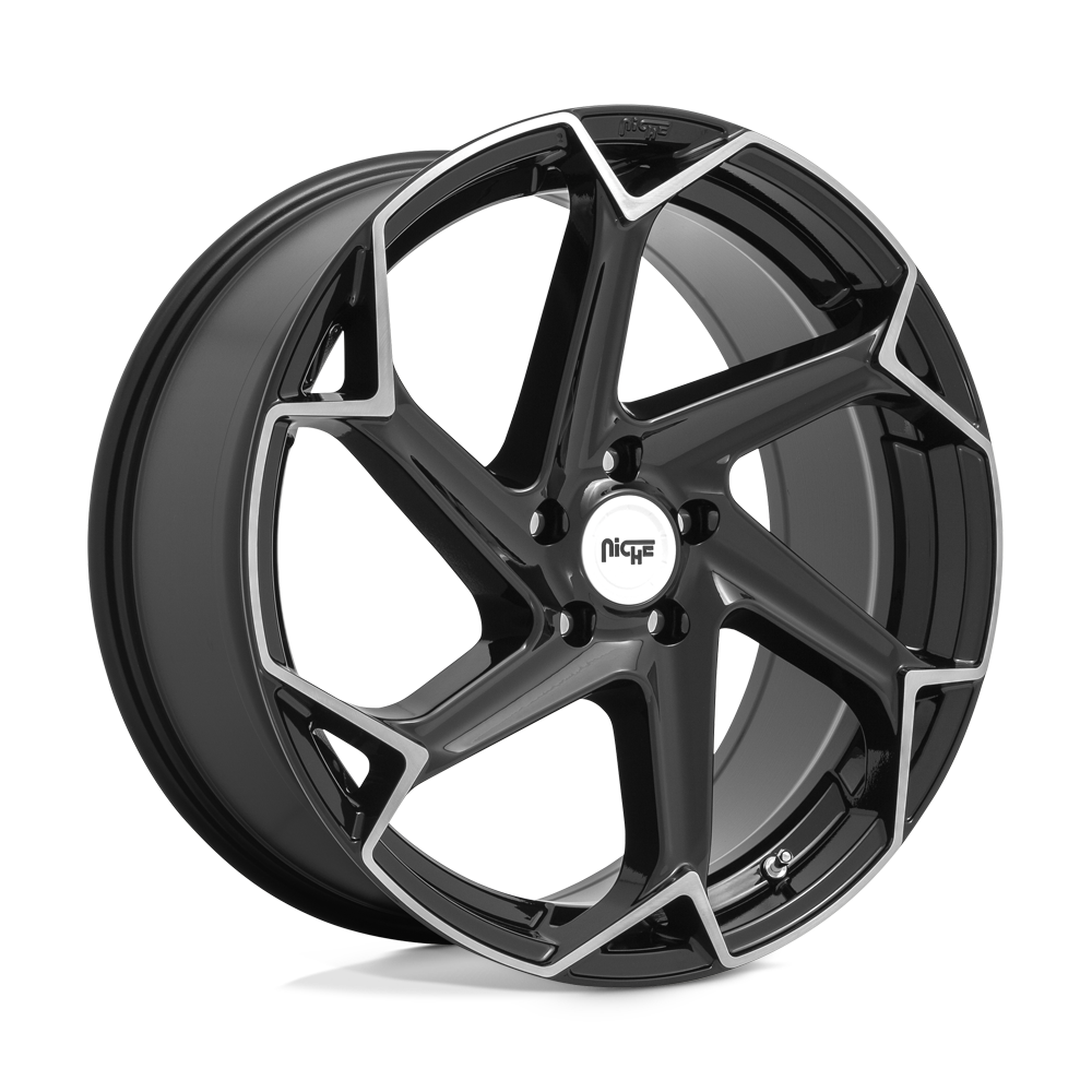 Niche M2552090F8+38 - M255 Flash 20X9 Gloss Black Brushed Niche M2552090F8+38 - M255 Flash 20X9 Gloss Black Brushed
