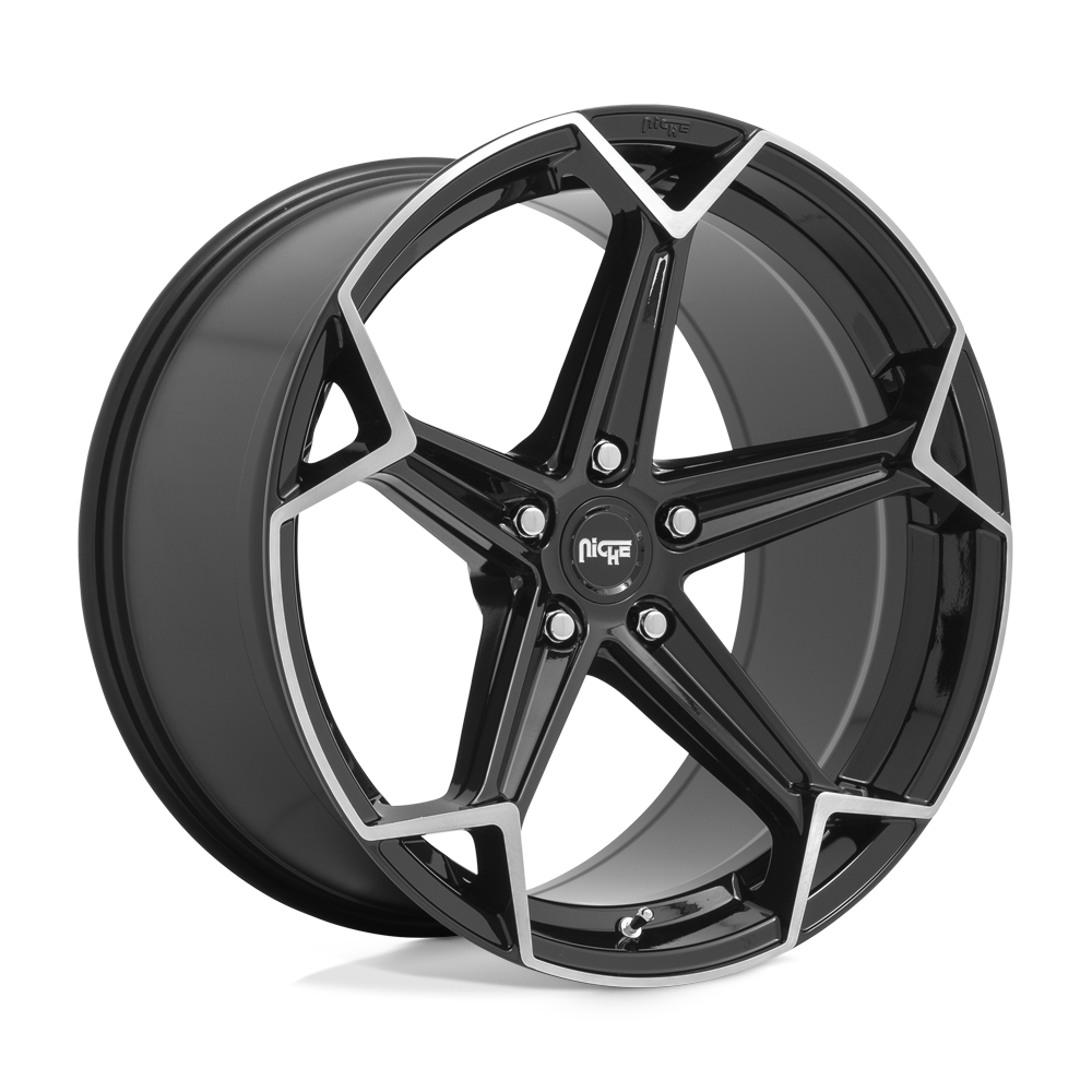 Niche M259200565+40 - N259 Arrow 20X10.5 Gloss Black Brushed