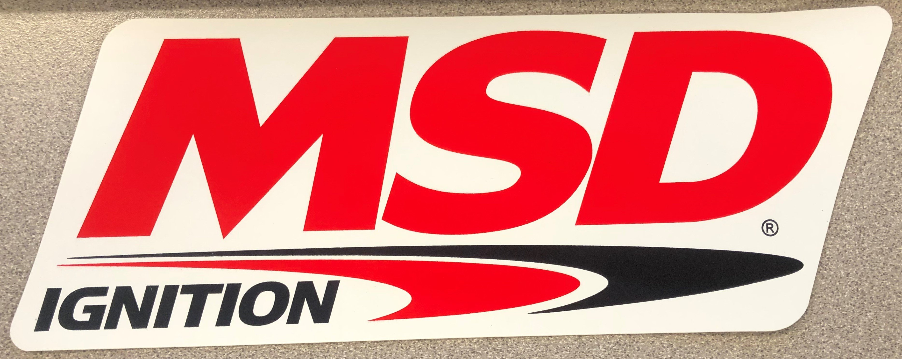 MSD 9310 - Advertising Decal; Contingency; 4 in. x 8 in.; MSD 9310 - Advertising Decal; Contingency; 4 in. x 8 in.;