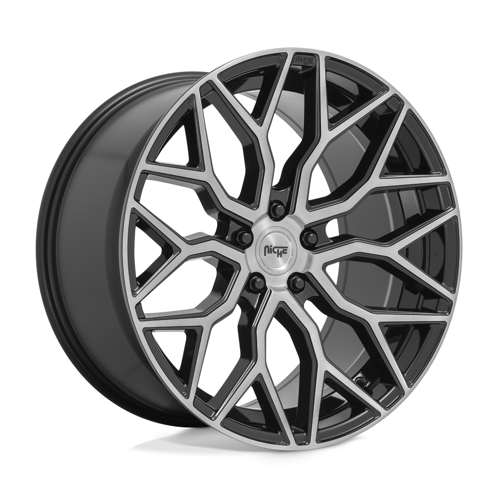 Niche M262199521+35 - M262 Mazzanti 19X9.5 Gloss Black Brushed Face Niche M262199521+35 - M262 Mazzanti 19X9.5 Gloss Black Brushed Face