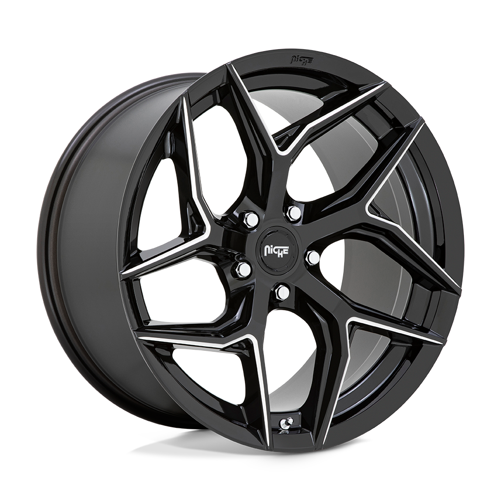 Niche M2662005F8+27 - M266 Torsion 20X10.5 Gloss Black Milled Niche M2662005F8+27 - M266 Torsion 20X10.5 Gloss Black Milled