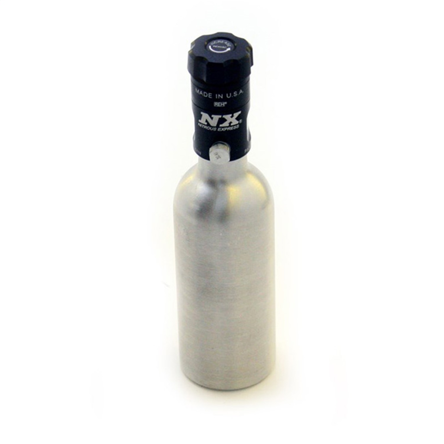Nitrous Express 11020 - 3.5oz Mini-Bottle w/Motorcycle Valve (2 Dia x 7.33 Tall) Nitrous Express 11020 - 3.5oz Mini-Bottle w/Motorcycle Valve (2 Dia x 7.33 Tall)
