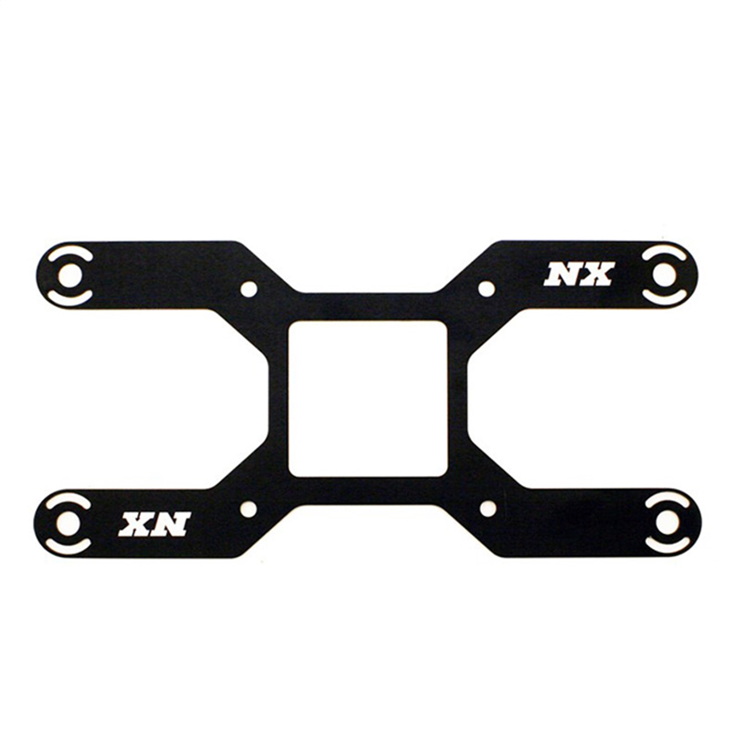 Nitrous Express 15728D - Carb Plate Solenoid Bracket for 4150 (4 Solenoids) Nitrous Express 15728D - Carb Plate Solenoid Bracket for 4150 (4 Solenoids)