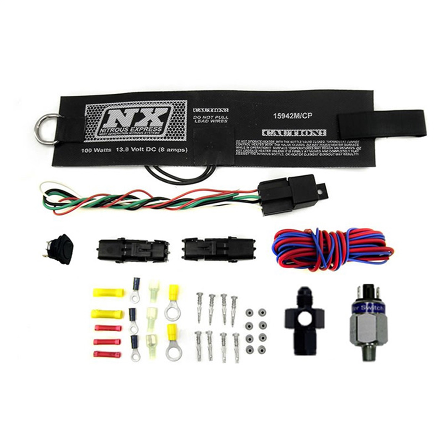 Nitrous Express 15938 - Motorcycle Fully Automatic Heater (4AN) 4Amps Nitrous Express 15938 - Motorcycle Fully Automatic Heater (4AN) 4Amps