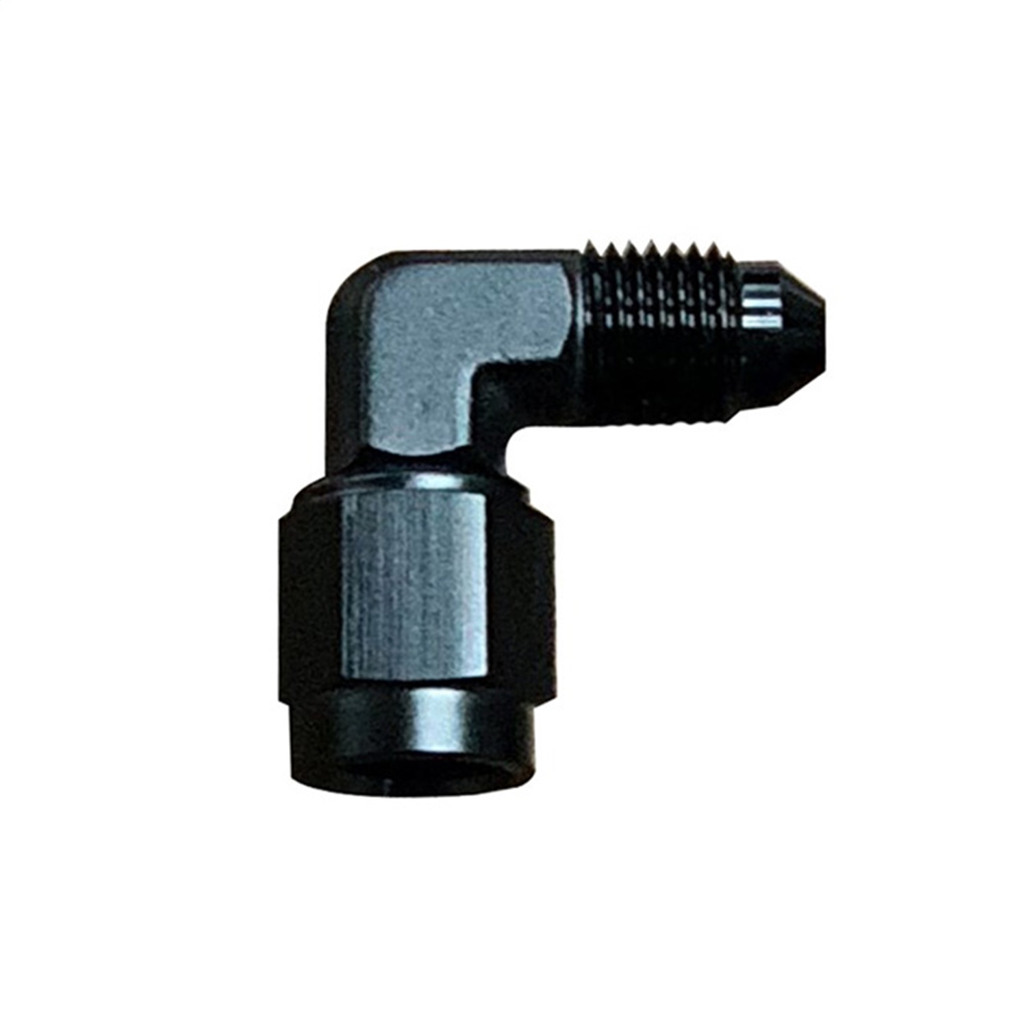 Nitrous Express 16196-90 - 3AN Male x 90 -3 Female Swivel - Blue