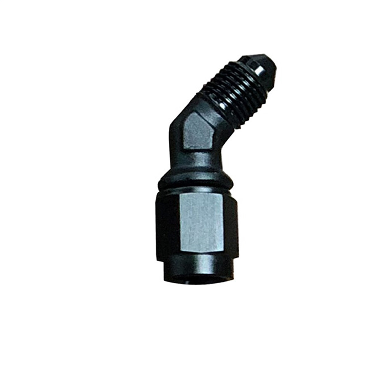 Nitrous Express 16196-45 - 3AN Male x 45 -3 Female Swivel - Blue