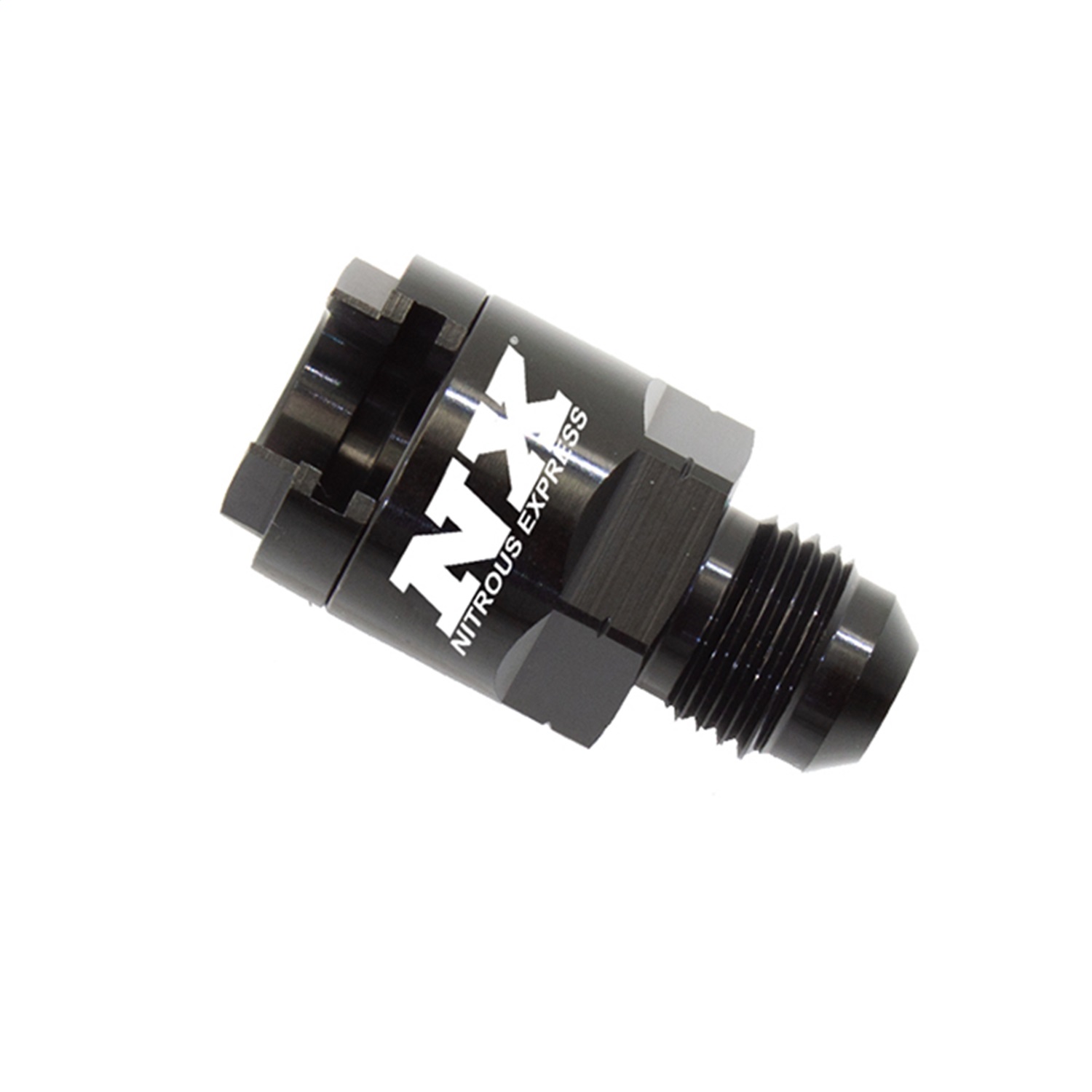 Nitrous Express 16373 - 3/8 to 8AN Fuel Rail Adapter