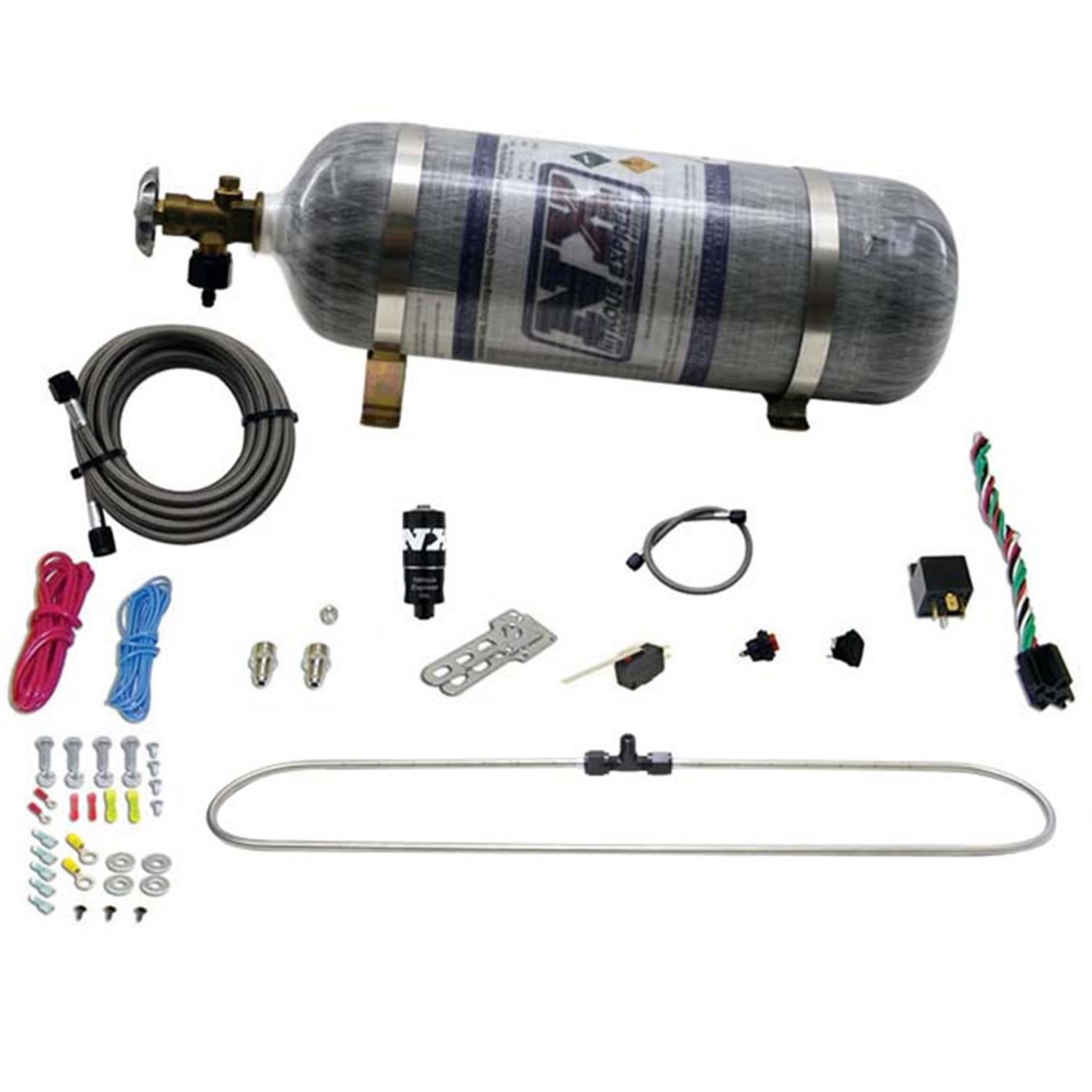 Nitrous Express 20000CR-12 - N-Tercooler System for CO2 w/Composite Bottle (Remote Mount Solenoid) Nitrous Express 20000CR-12 - N-Tercooler System for CO2 w/Composite Bottle (Remote Mount Solenoid)