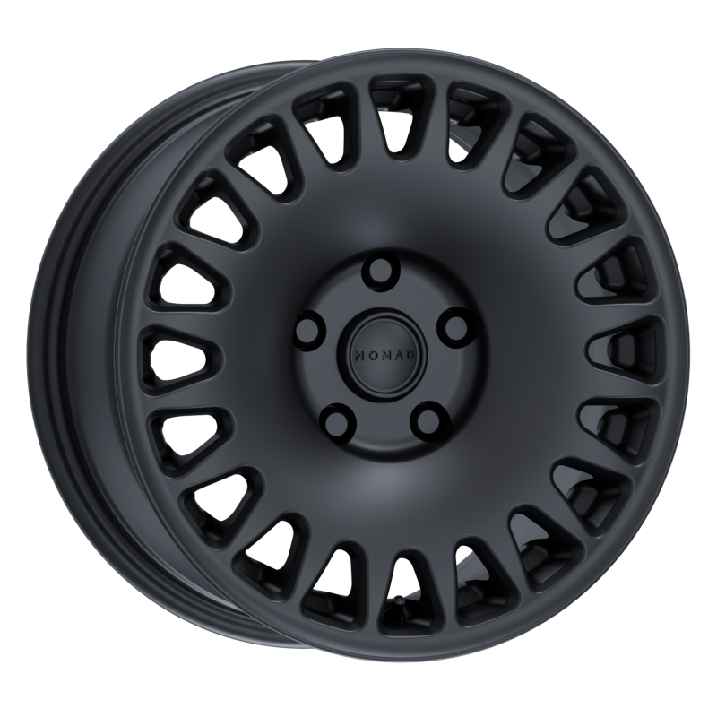 Nomad N503SB-78560-00 - N503SB Sahara 17x8.5in / 6x139.7 BP / 0mm Offset / 106.1mm Bore - Satin Black Wheel